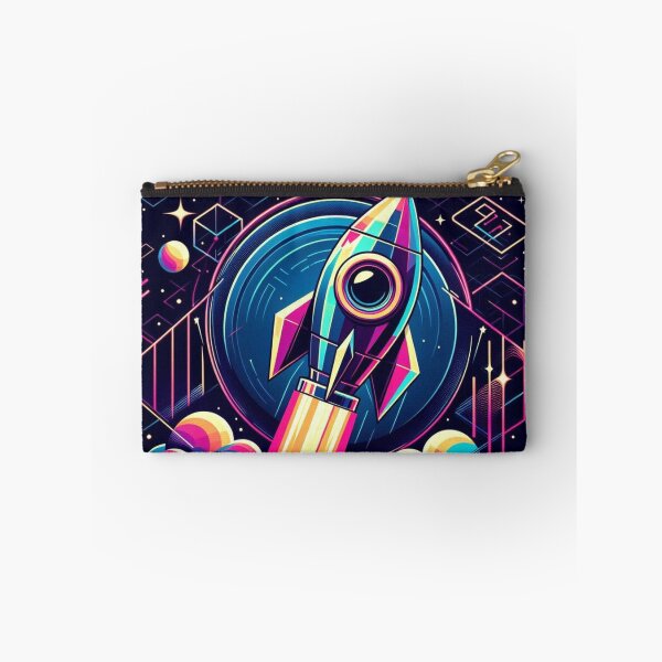 Item preview, Colorful geometric rocket  designed and sold by Dogandesighn.