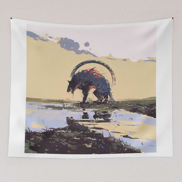Item preview, Corrupted Werewolf Under Halo designed and sold by Christian Weiss.