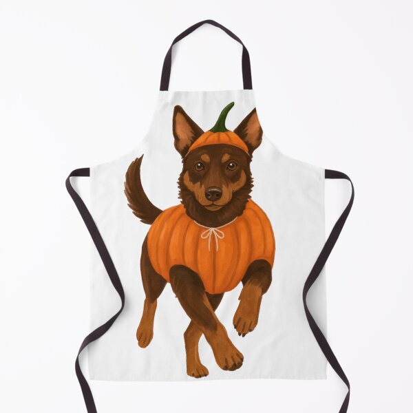 Item preview, Australian Kelpie Pumpkin Costume – Cute Halloween Dog Autumn Design designed and sold by GoodyPaws.