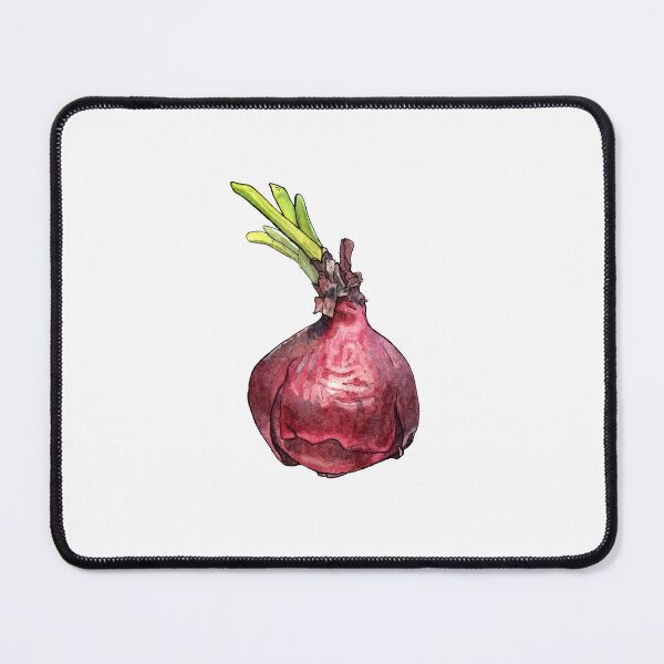 Item preview, Red Onion - Watercolor Art illustration designed and sold by AquarellChill.