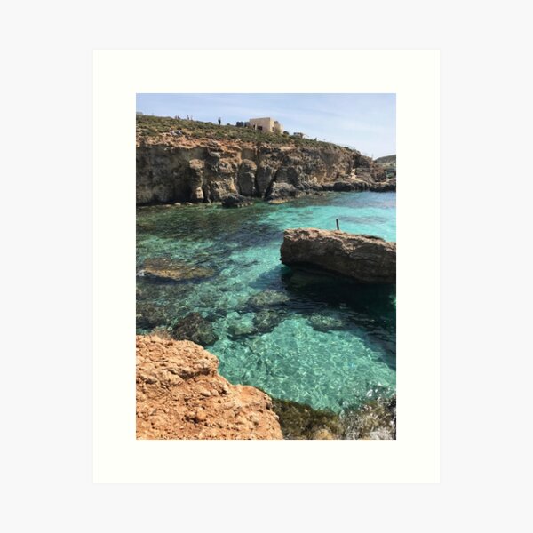 Malta - Comino - Blue Lagoon Art Print