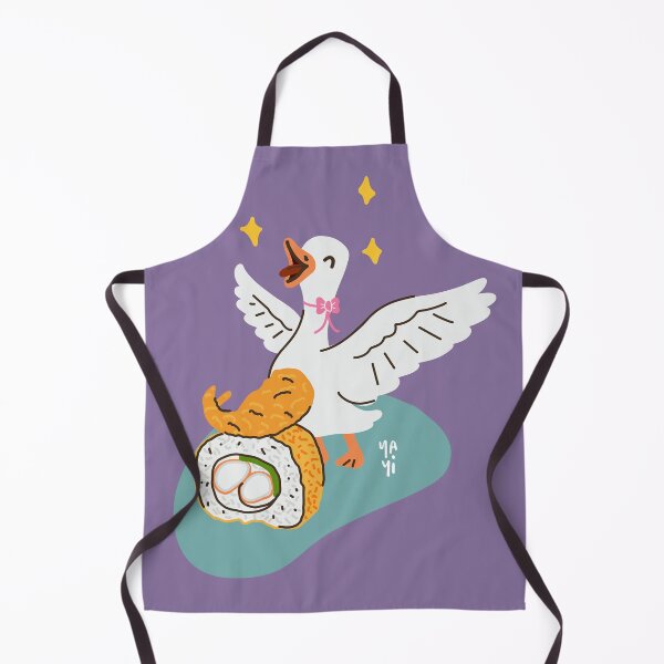 Item preview, Happy for sushi - Funny Goose designed and sold by Yayilustra.