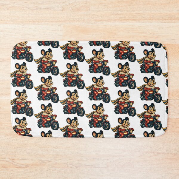Item preview, Superhero Mouse on Motorcycle designed and sold by Blessed7-.