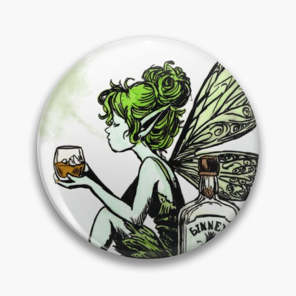 Item preview, Rye Whiskey and Absinthe Sprite designed and sold by Scribbles & Doodles by Jinx.