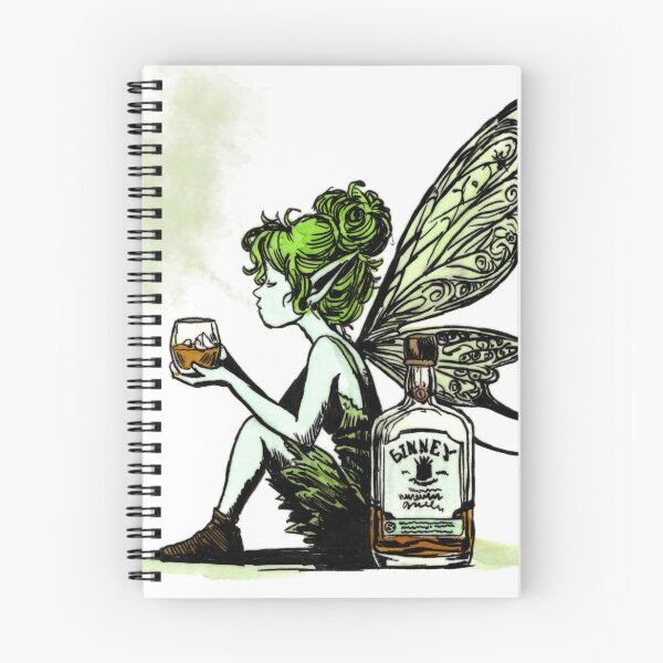 Item preview, Rye Whiskey and Absinthe Sprite designed and sold by Scribbles & Doodles by Jinx.