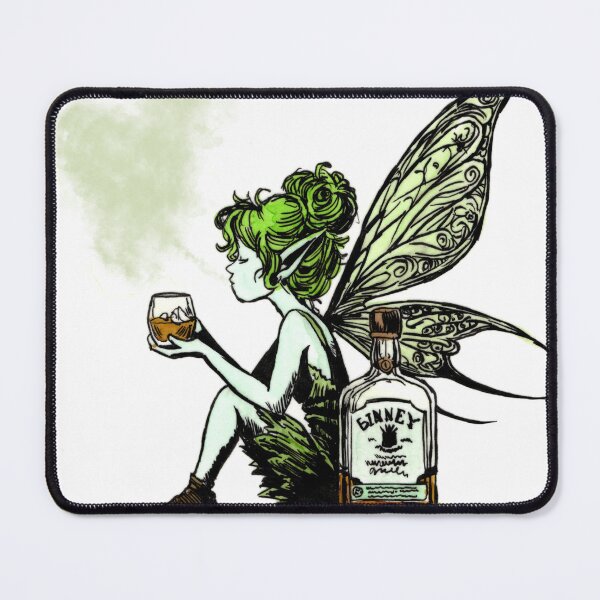 Item preview, Rye Whiskey and Absinthe Sprite designed and sold by Scribbles & Doodles by Jinx.