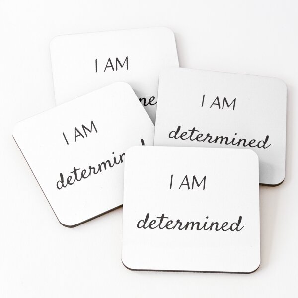 Item preview, I am determined designed and sold by Inspirationmotivation.