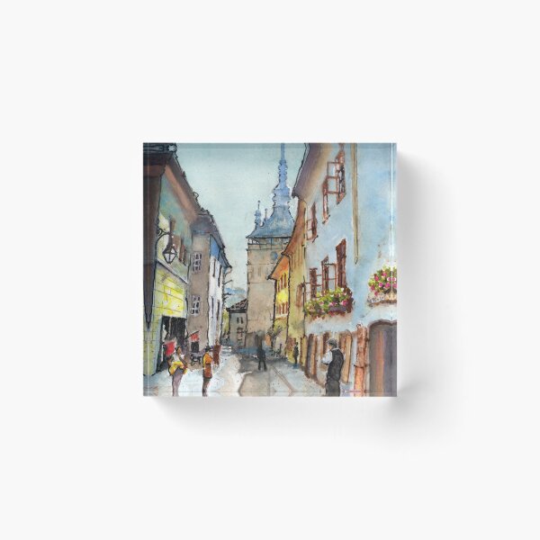 Item preview, Slovenian Streetscape designed and sold by Gregg Brown.