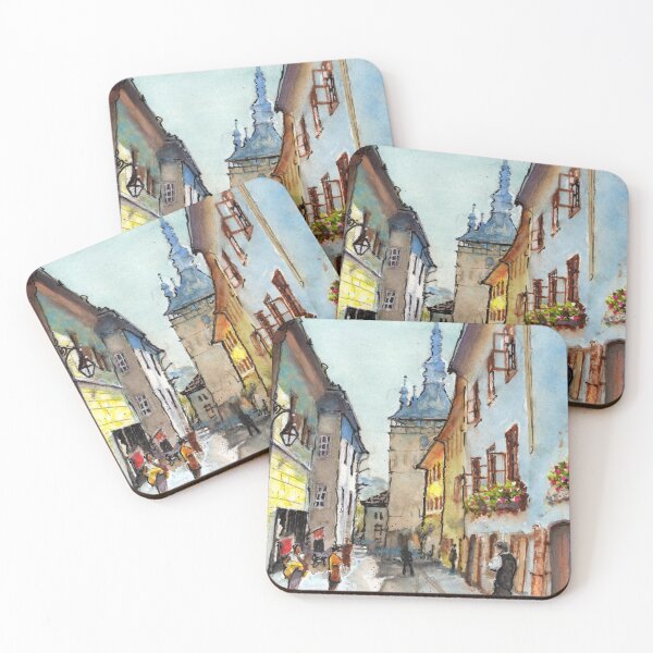 Item preview, Slovenian Streetscape designed and sold by Gregg Brown.
