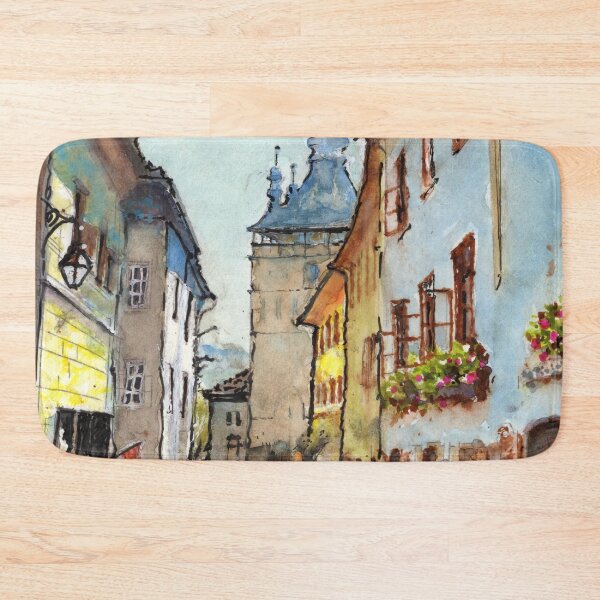 Item preview, Slovenian Streetscape designed and sold by Gregg Brown.