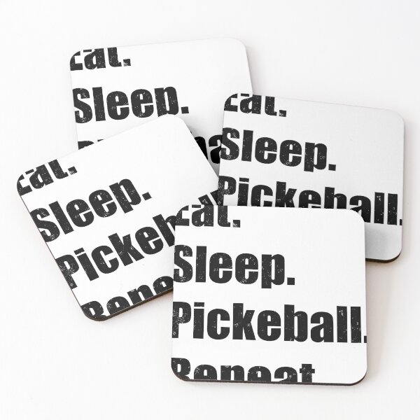 Item preview, Eat. Sleep. Pickleball. Repeat. – Funny Pickleball Quote Design designed and sold by Pokah79.