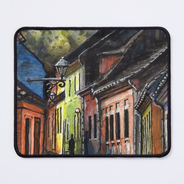 Item preview, Romanian Streetscape designed and sold by Gregg Brown.
