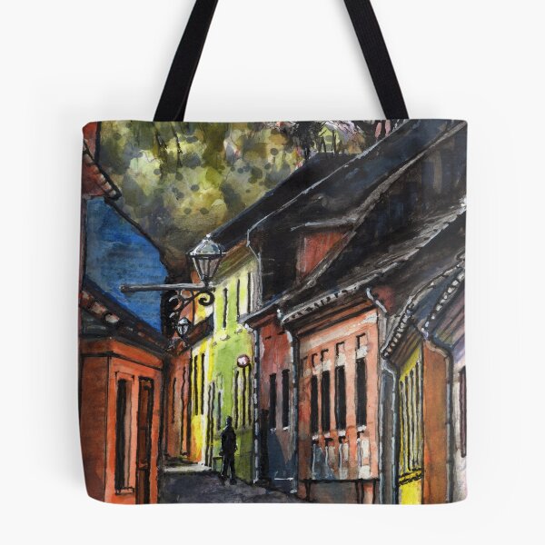 Item preview, Romanian Streetscape designed and sold by Gregg Brown.