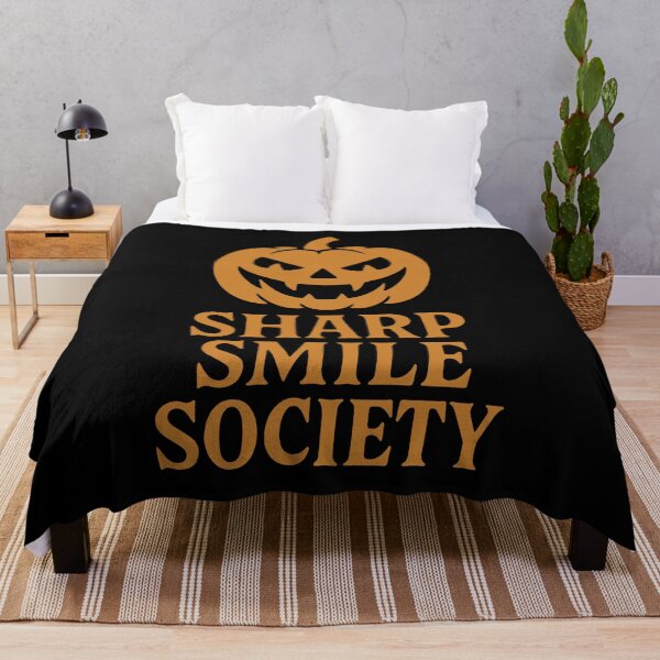 Item preview, Sharp Smile Society Evil Pumpkin Halloween Design designed and sold by SnappyPNG.