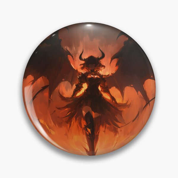 Item preview, Fiery Demon Queen Rising designed and sold by Christian Weiss.