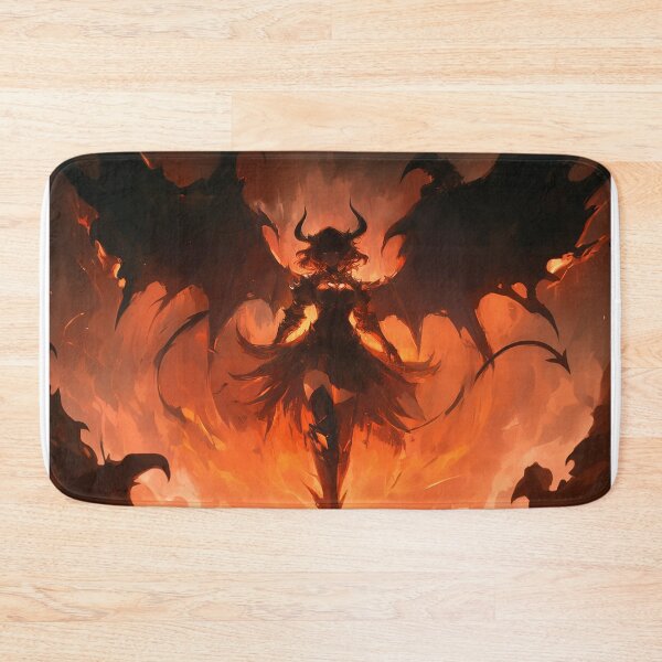 Item preview, Fiery Demon Queen Rising designed and sold by Christian Weiss.
