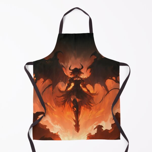 Item preview, Fiery Demon Queen Rising designed and sold by Christian Weiss.