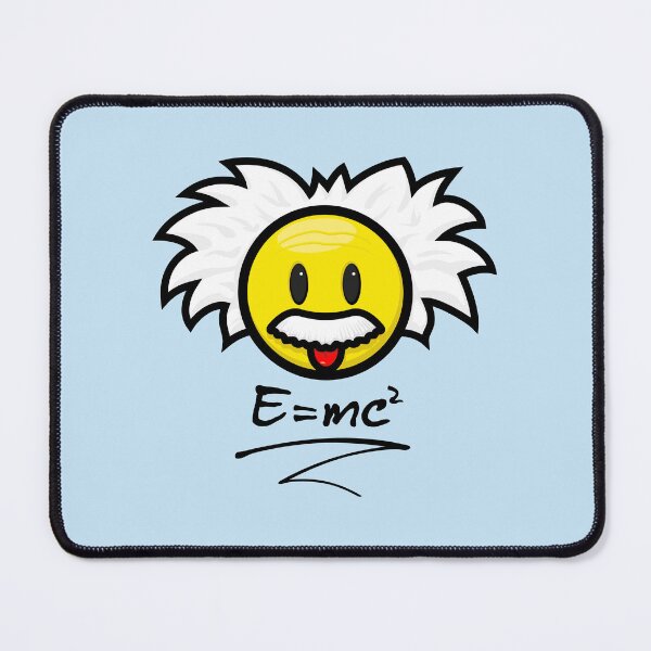 Item preview, Albert Einstein Emoji + E=mc² designed and sold by hard2wear.
