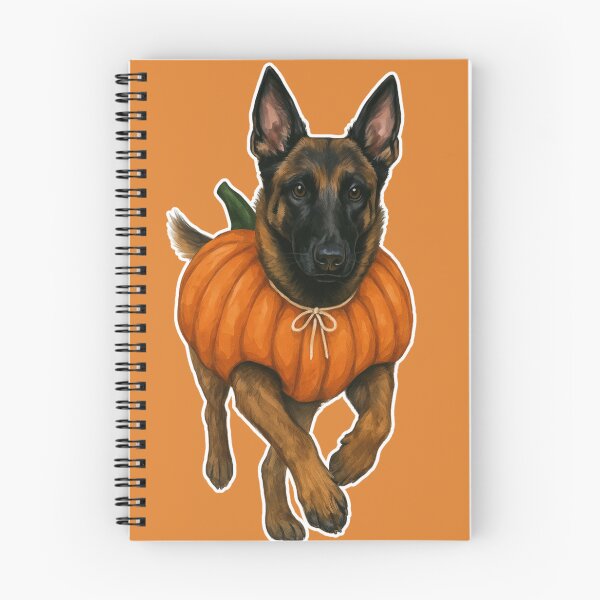 Item preview, Malinois Dog in Pumpkin Costume – Belgian Shepherd Halloween Design designed and sold by GoodyPaws.