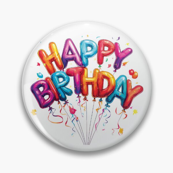 Item preview, Happy Birthday! Happy B-Day! designed and sold by CharlottePlaceArt.