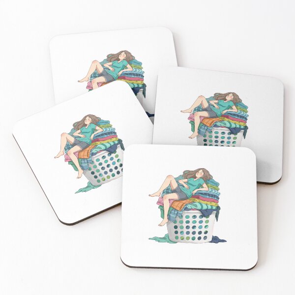 Item preview, Woman Napping on a Laundry  day designed and sold by TeeARTHY.