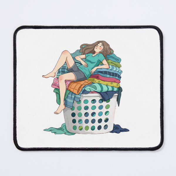 Item preview, Woman Napping on a Laundry day designed and sold by TeeARTHY.