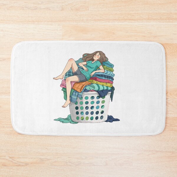 Item preview, Woman Napping on a Laundry  day designed and sold by TeeARTHY.