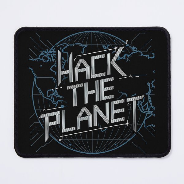 Item preview, Hack The Planet Art – Futuristic Cybersecurity Globe Design for Ethical Hackers & Tech Enthusiasts designed and sold by pixelpopplanet.