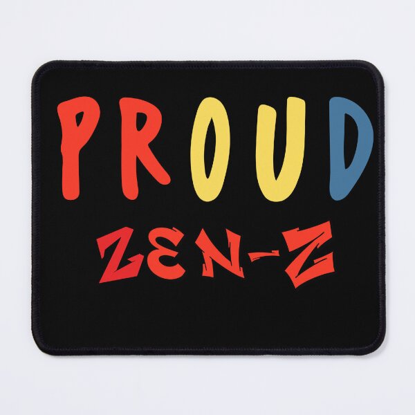 Item preview, Proud Gen Z Typography Colorful Lettering | Cool Aesthetic Gen-Z Quote Design designed and sold by MOTAS FASHION .