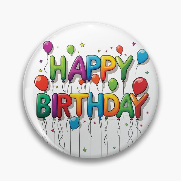Item preview, Happy Birthday! Happy B-Day! designed and sold by CharlottePlaceArt.