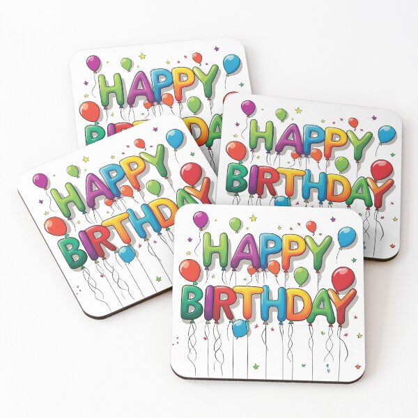 Item preview, Happy Birthday! Happy B-Day! designed and sold by CharlottePlaceArt.