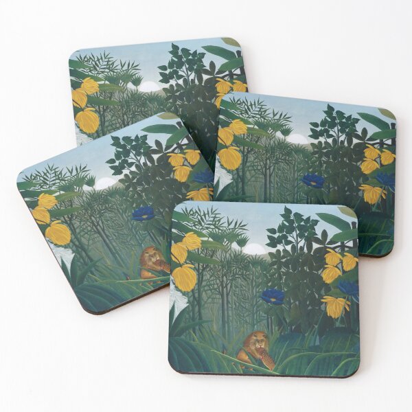 Item preview, The Repast of the Lion (1907) | Henri Rousseau designed and sold by Oliveirallan.