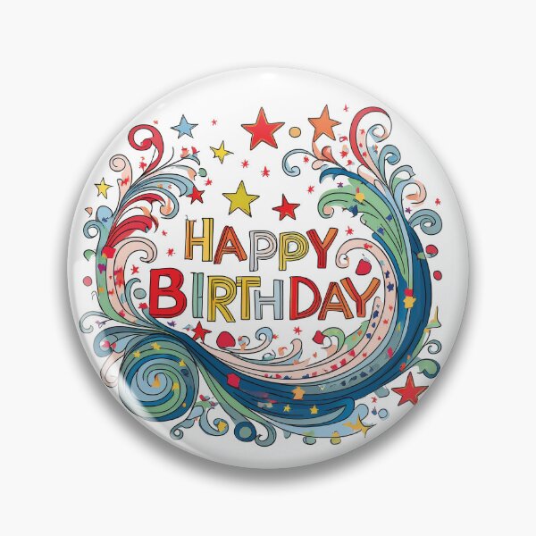 Item preview, Happy Birthday! Happy B-Day! designed and sold by CharlottePlaceArt.