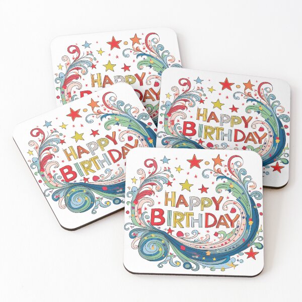 Item preview, Happy Birthday! Happy B-Day! designed and sold by CharlottePlaceArt.