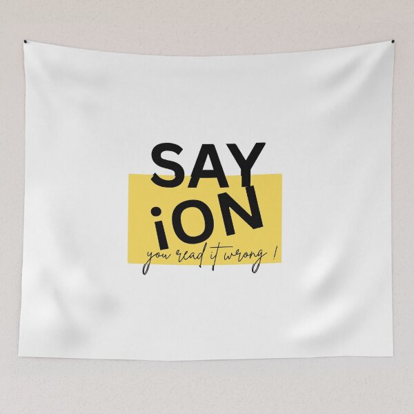 Item preview, Funny Caption Optical Illusion Quote | You Read It Wrong Typography Design designed and sold by MOTAS FASHION .