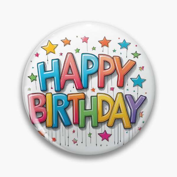 Item preview, Happy Birthday! Happy B-Day! designed and sold by CharlottePlaceArt.