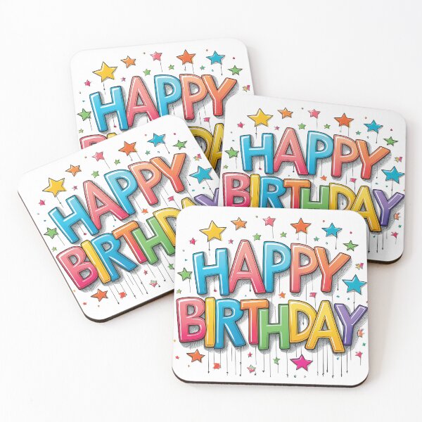 Item preview, Happy Birthday! Happy B-Day! designed and sold by CharlottePlaceArt.