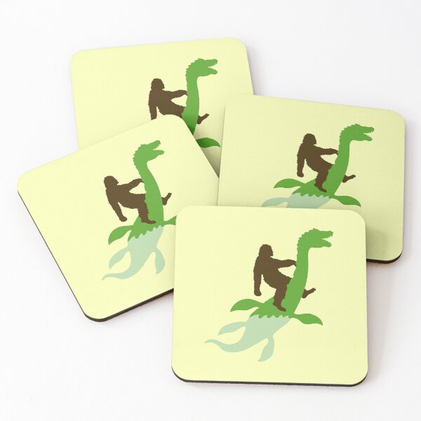 Item preview, Plesiosaur Big Food Loch Ness Monsters Myth Riding designed and sold by shirt-o-mat.
