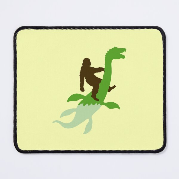 Item preview, Plesiosaur Big Food Loch Ness Monsters Myth Riding designed and sold by shirt-o-mat.