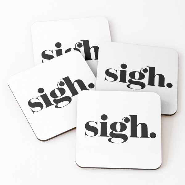 Item preview, Sigh. designed and sold by The Common Tee.