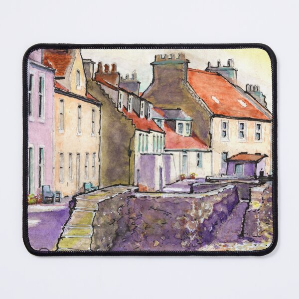 Item preview, Pittenweem Scotland Streetscape designed and sold by Gregg Brown.