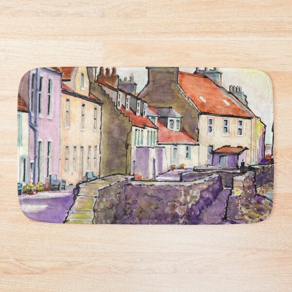 Item preview, Pittenweem Scotland Streetscape designed and sold by Gregg Brown.