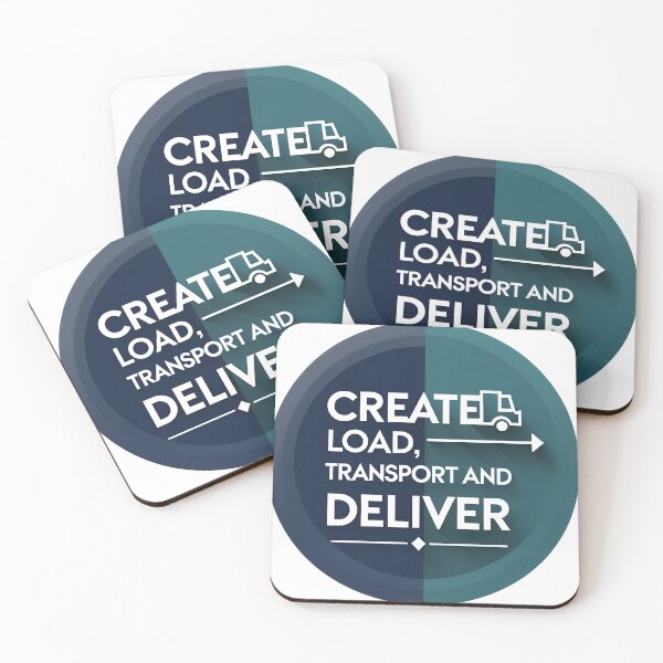 Item preview, Create, Load, Transport and Deliver designed and sold by TheSewRyn.