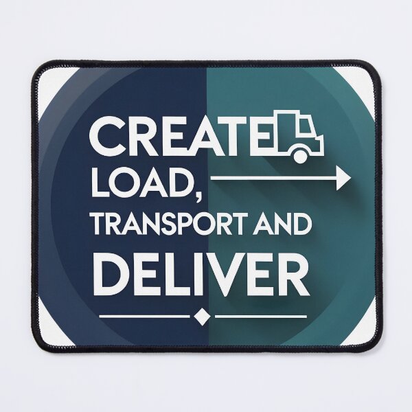 Item preview, Create, Load, Transport and Deliver designed and sold by TheSewRyn.
