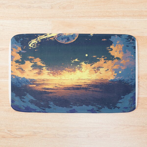 Item preview, Saturn Pixelated Horizon Glow designed and sold by Christian Weiss.