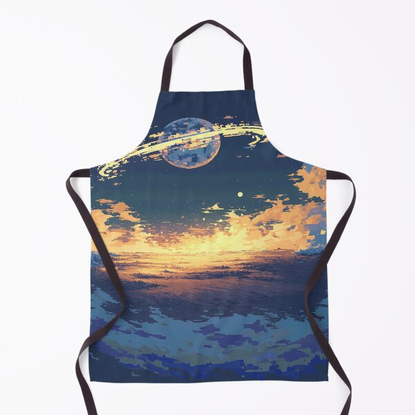 Artikelvorschau, Saturn Pixelated Horizon Glow entworfen und verkauft von Christian Weiss.
