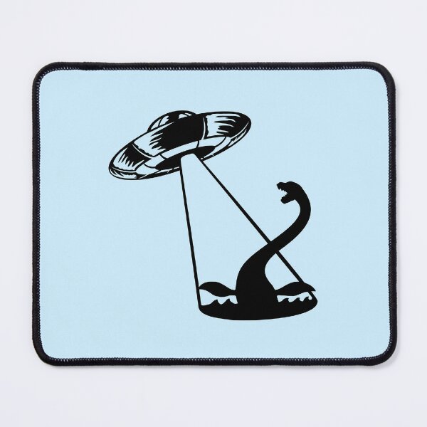 Item preview, Plesiosaur Loch Ness UFO Alien Abduction Monster Extraterrestrial designed and sold by shirt-o-mat.