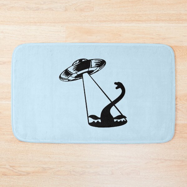 Item preview, Plesiosaur Loch Ness UFO Alien Abduction Monster Extraterrestrial designed and sold by shirt-o-mat.