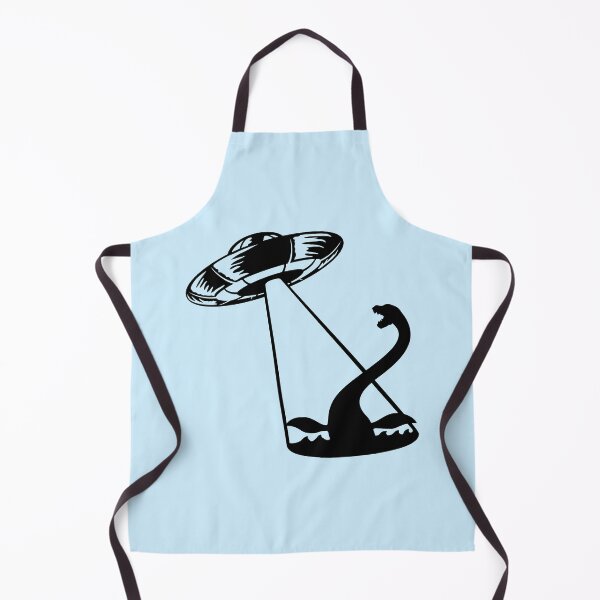 Item preview, Plesiosaur Loch Ness UFO Alien Abduction Monster Extraterrestrial designed and sold by shirt-o-mat.