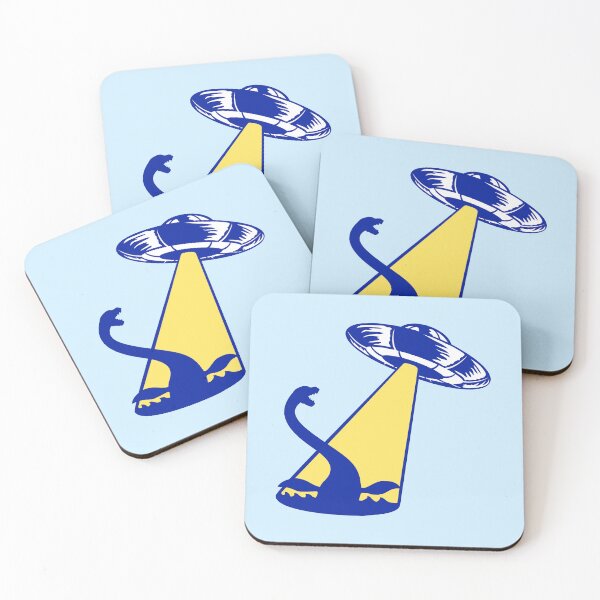 Item preview, Plesiosaur Loch Ness UFO Alien Abduction Monster Extraterrestrial designed and sold by shirt-o-mat.